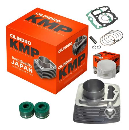 Kit Motor Cilindro Cbx 200 Strada Nx 200 Xr 200 Kmp