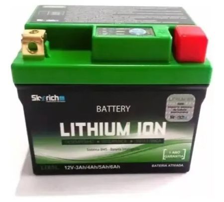 Bateria Litio Titan 150 160 Biz / Jog 5 Amperes 130ccas