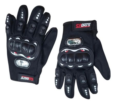 Luva Sports Motoqueiro Motoboy Moto Motociclista Proteção
