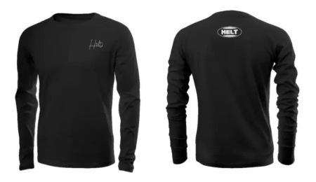 Camiseta Segunda Pele Helt Uv+50 Preto