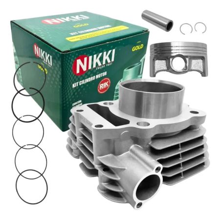 Kit Cilindro Nikki Yamaha Fazer 250 Pistão+anéis