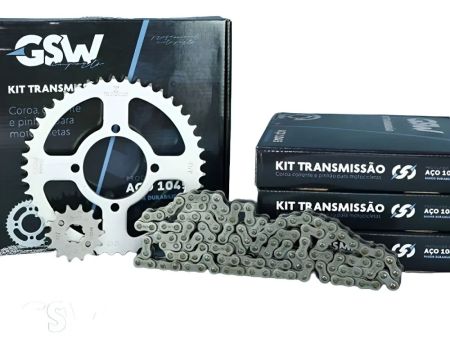 KIT TRANSMISSAO BROS 150 GSW